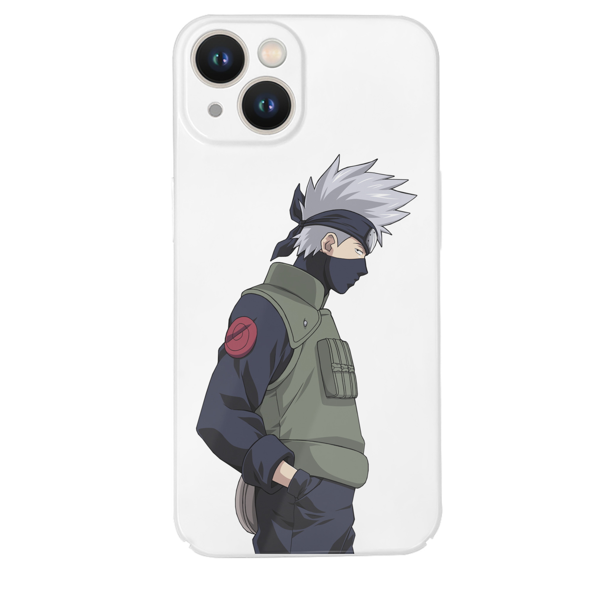 （画像用） NARUTO -ナルト- はたけ カカシ Hatake Kakashi 【iPhone 14シリーズ対応】ハードケース